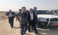 بازديد معاون امور هماهنگی و اقتصادی استانداری هرمزگان از شهرك صنعتي تياب 