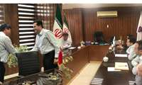 ديدار مديرعامل شركت شهرك‌هاي صنعتي هرمزگان با يك سرمايه گذار چيني
