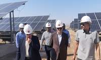 بازدیدمعاون فنی ایزیپو ایران از واحدهای شیشه فلوت، تصفیه‌خانه و نیروگاه خورشیدی در بندرعباس